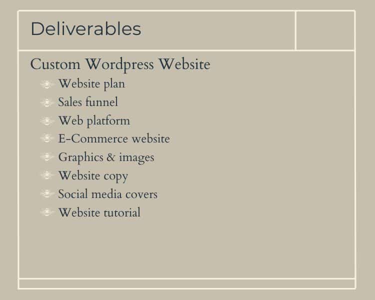 custom WordPress website