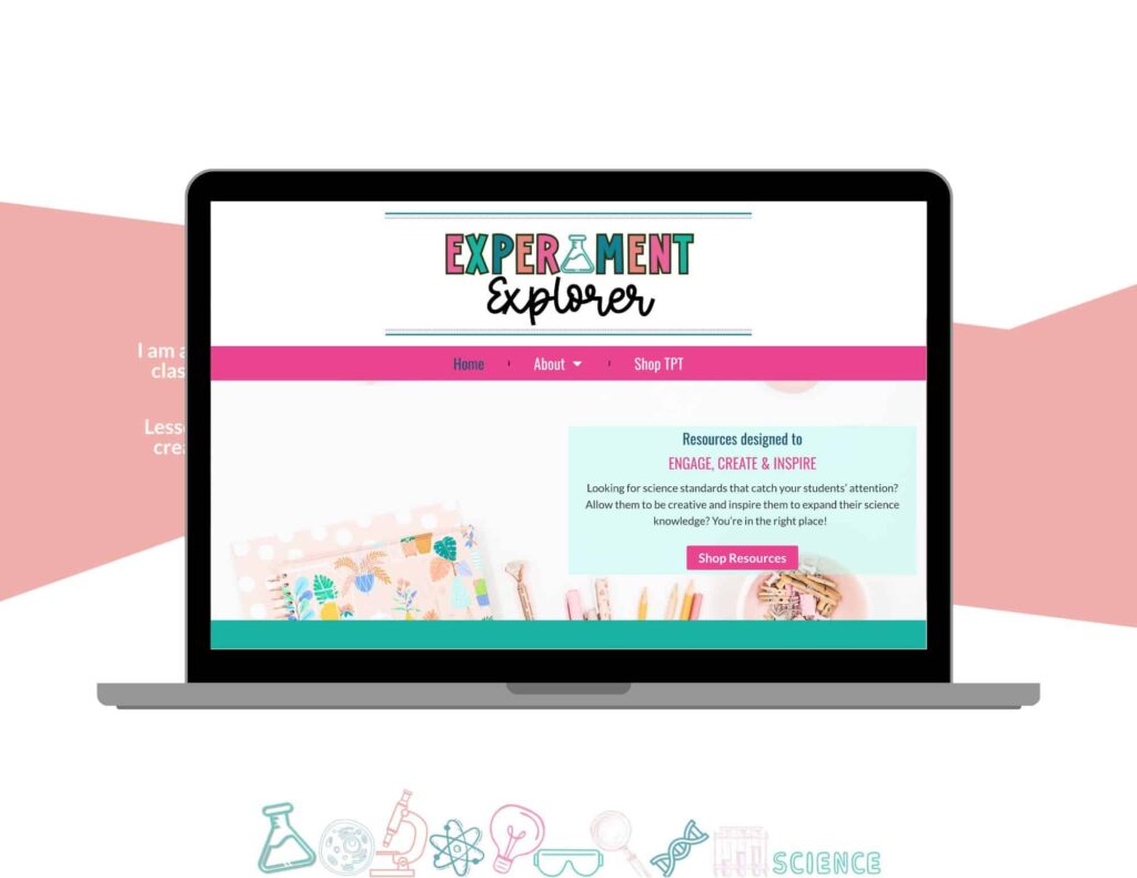 Experiment Explorer, Middle School Science Curriculum Website